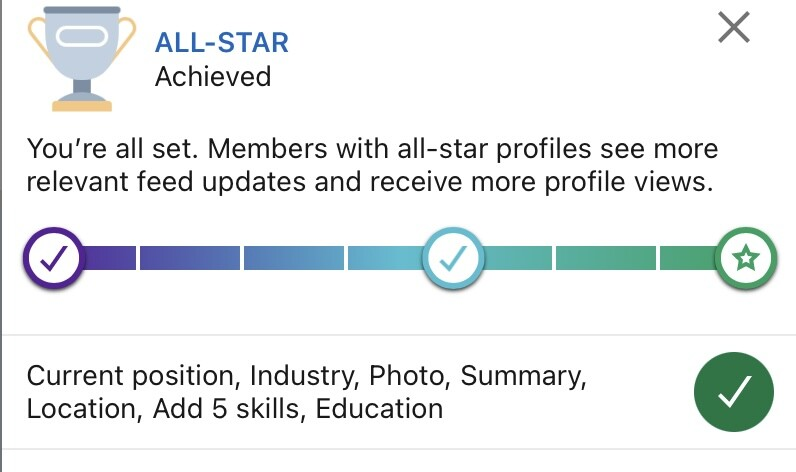 صفحه ی شخصی All Star - لینکدین - ناصر بهرام فر